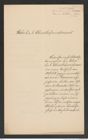 k.k. naturhistorisches Hofmuseum, Intendanzakten 1885-1896 (Hauer), Aktenzahl Z.624/1892, Seite 1